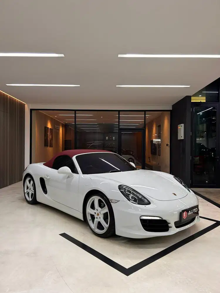 Porsche Boxster 2.7 PDK 2015 Putih Boxter B1583NBJ Km10rb mdl 2014