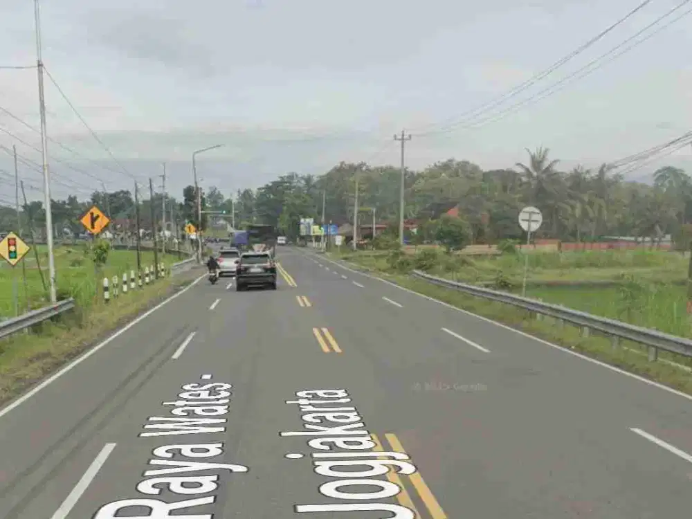 Tanah Dijual Tepi jl Nasional dekat Balaidesa Kedung sari