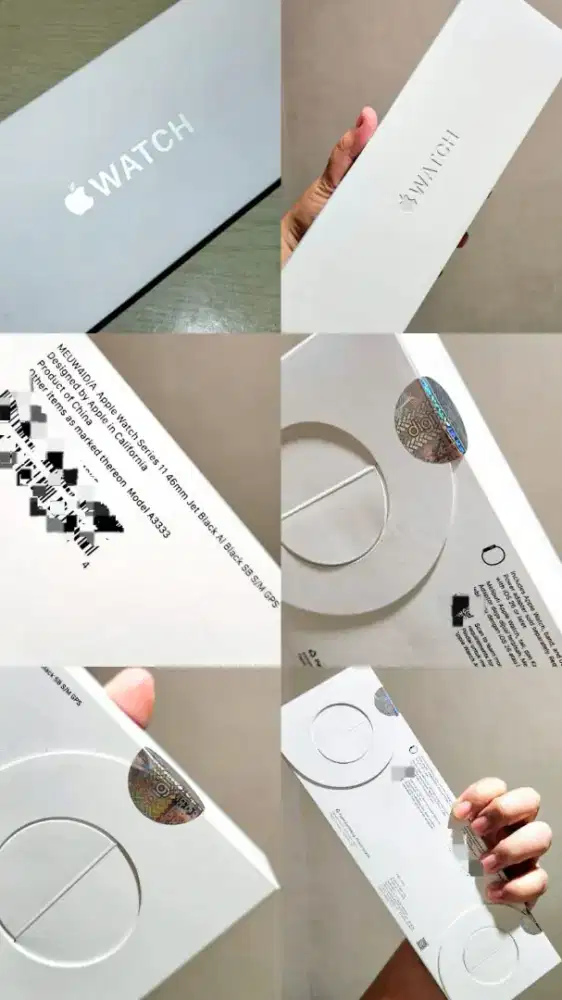 JUAL CEPAT! iwatch series 11 jetblack 46mm