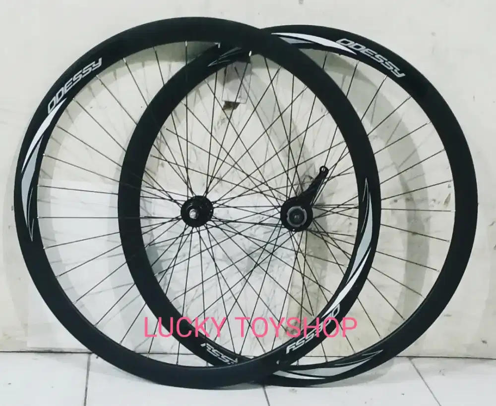 Velg sepeda Fixie 4cm Torpedo