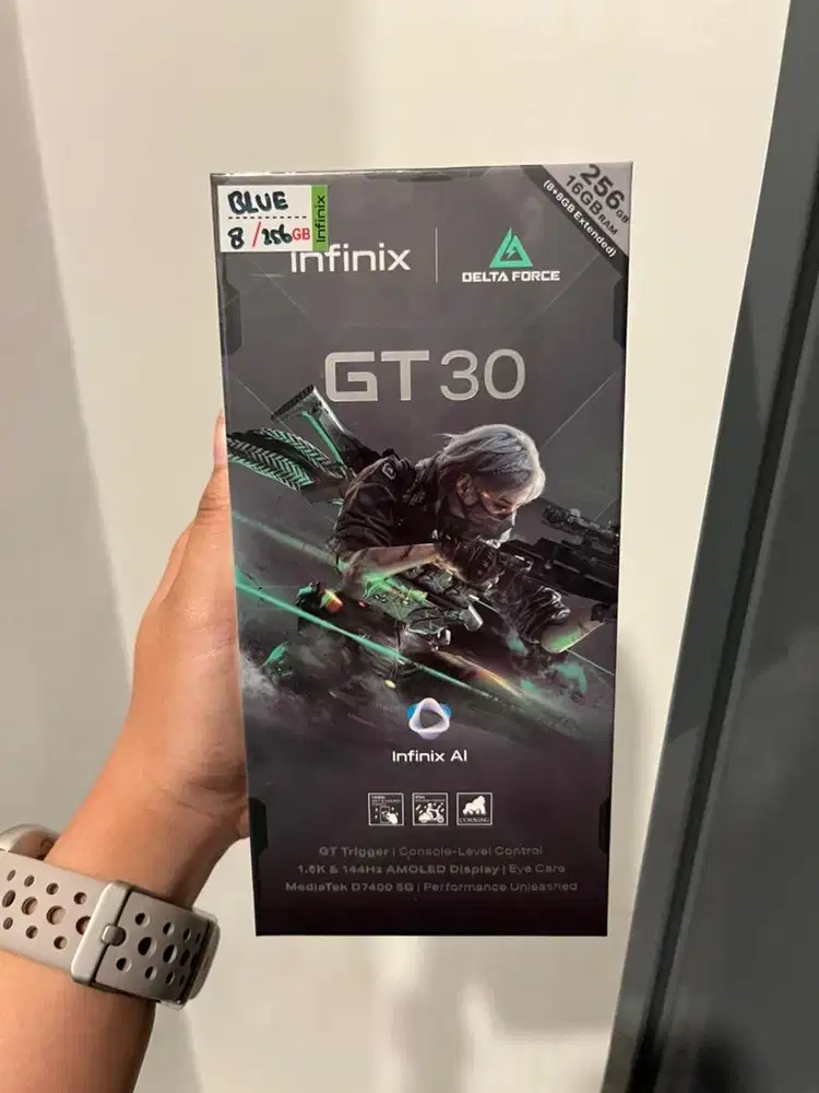 Promo INFINIX GT 30 5G 8/256 GB NEW SEGEL