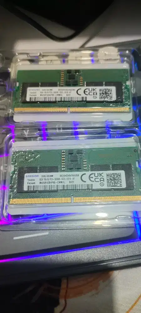 SAMSUNG RAM DDR5 SODIMM 5600MHz copotan laptop HP Victus
