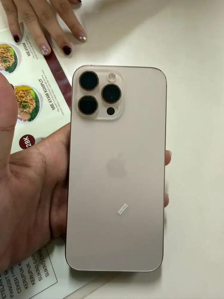 iphone 16 promax 256 ibox warna dessert