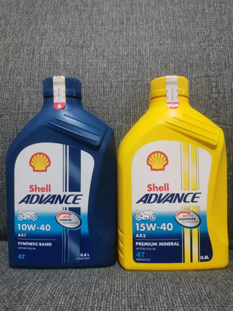 Oli shell ax5 dan ax7 800ml harga satu paket