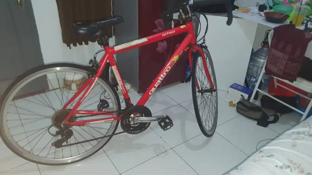 Dijual Sepeda Balap Quattro Nitro (Size 51)