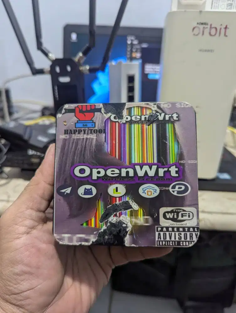 STB Openwrt B860H mode kipas ex indihome sudah mode kipas