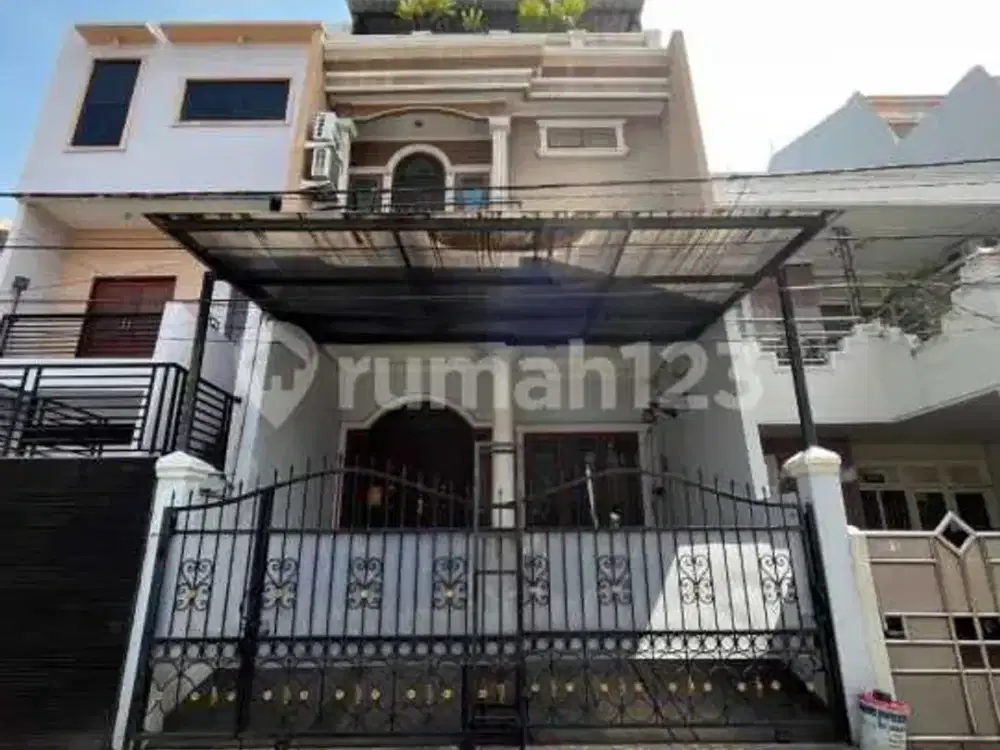 Murah!! Sunter, Dekat Sunlake, Moi, 3 Lantai Siap Huni Bisa Kpr