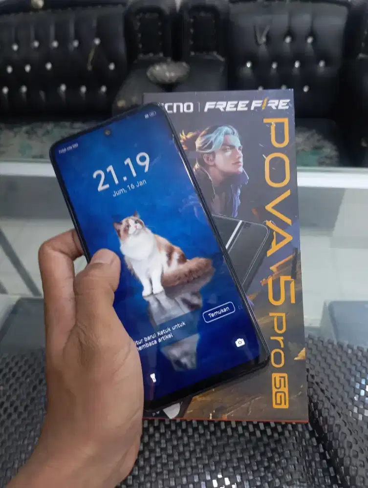 Tecno pova 5 pro 5 g 8/256gb fullset
