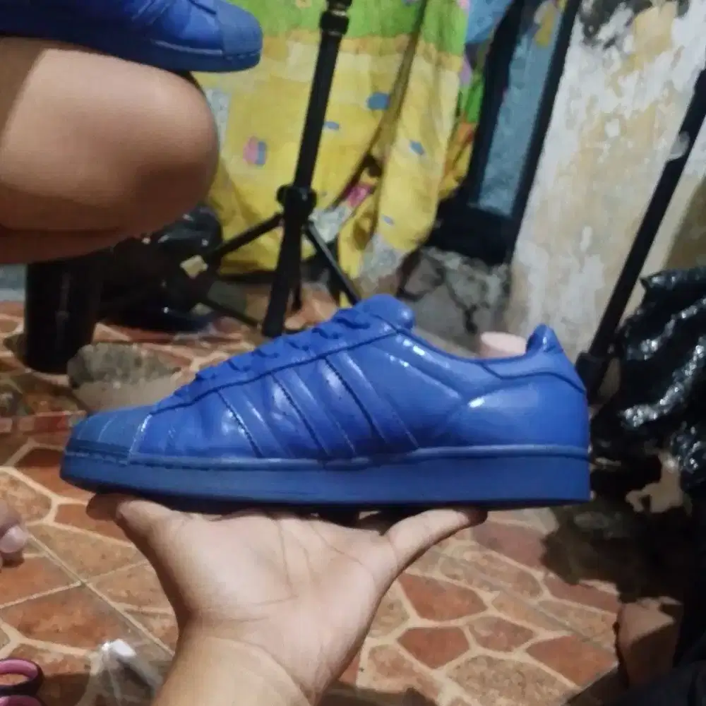 Adidas Pharell Supercolor Pack Bold Blue