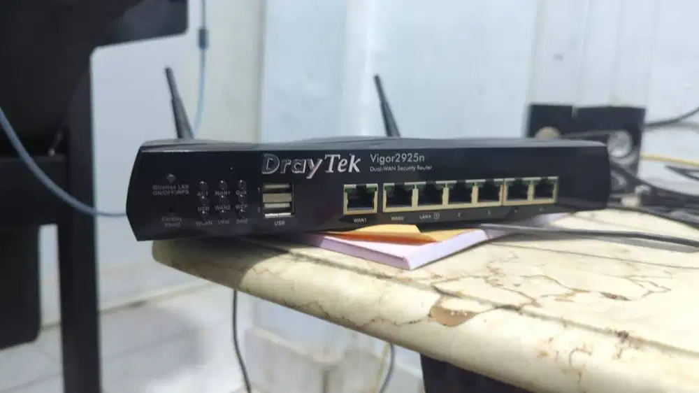 Drytek Vigor 2925 Load balance usb & LAN