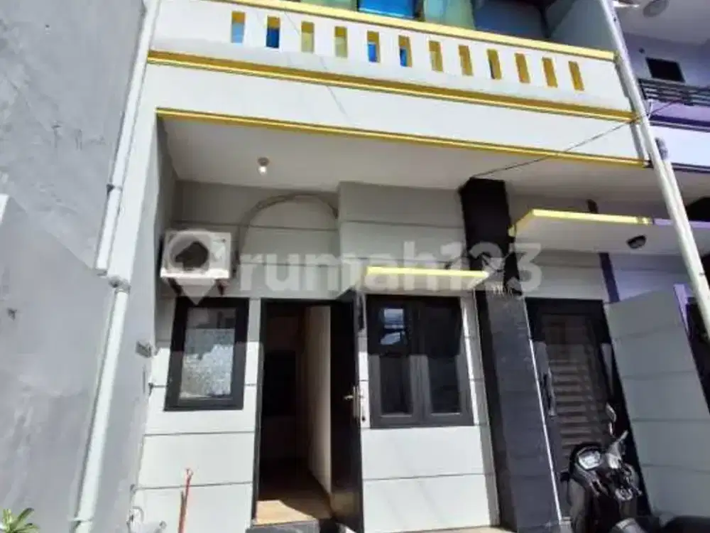 Murah!! Rumah 2 Lantai Klp Gading Bcs, Sdh Tinggi Dari Jalan, I Akses 1 Mobil