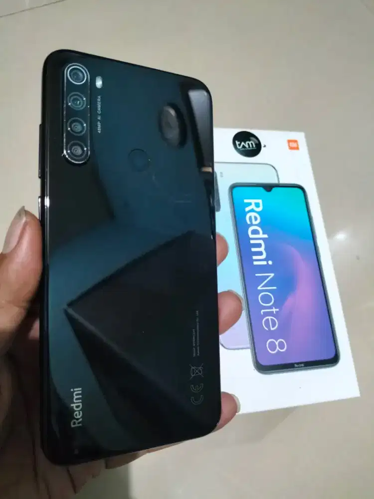 Xiaomi Redmi Note8  4+1/64  Fullset Ori Mullus resmi  Istimewa