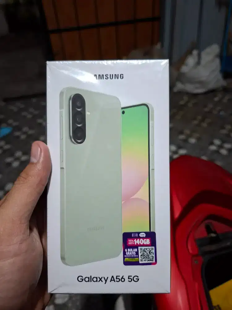Jual samsung A56 Ram 8/256 warn olive. Mulus no minus Rp 4.700.000