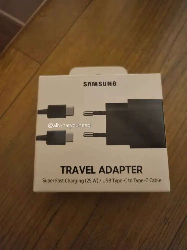 Original Samsung Charger 25 Watt C to C Kabel