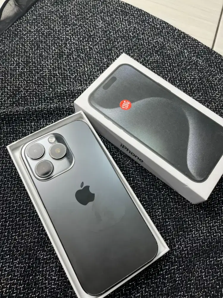 iphone 15 pro inter LL/A 128GB (ALL OPERATOR) FULSET