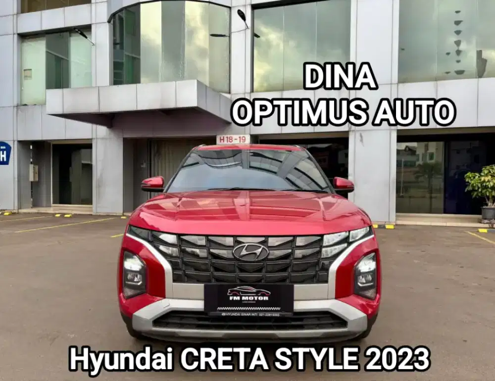 Hyundai CRETA STYLE 2023 Automatic, 1.5  KM LOW, Pajak Panjang