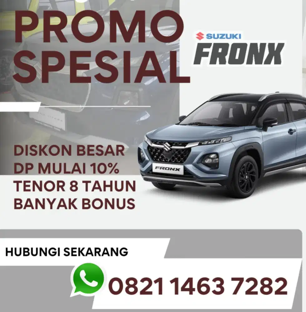 Promo Suzuki fronx hybrid SGX GX gl matic manual at mt kredit cash