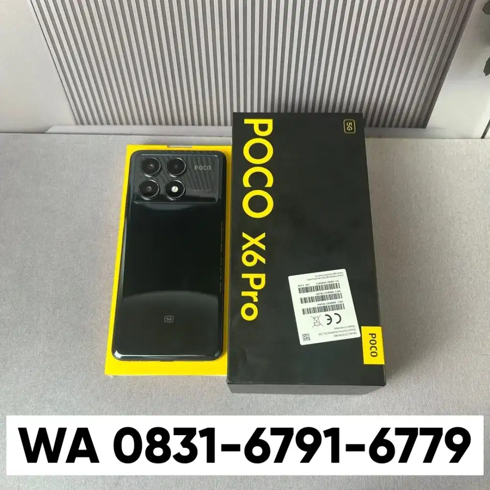 Poco X6 Pro mulus normal - langsung wa aja