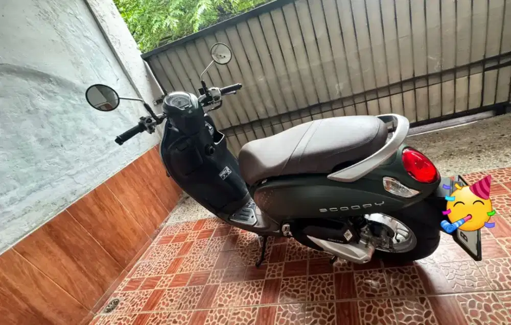Honda Scoopy Prestige 2024 Hijau Full Orisinil