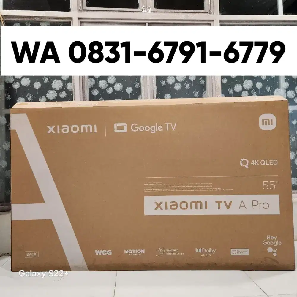 TV Xiaomi 55 inci cuma buka kotak aja