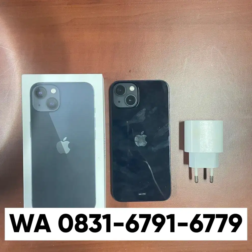 iPhone 13 128GB masih bening - langsung wa aja