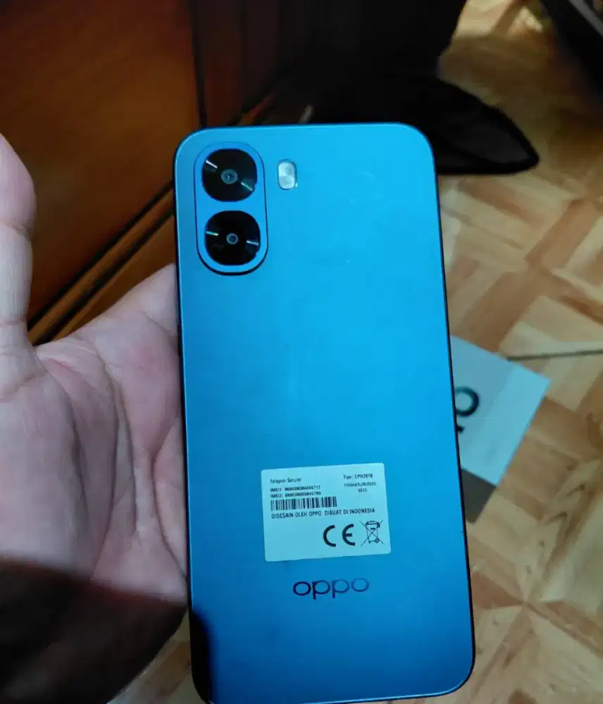 Oppo A6X Warna Hitam Ram 4+8/128 Gb