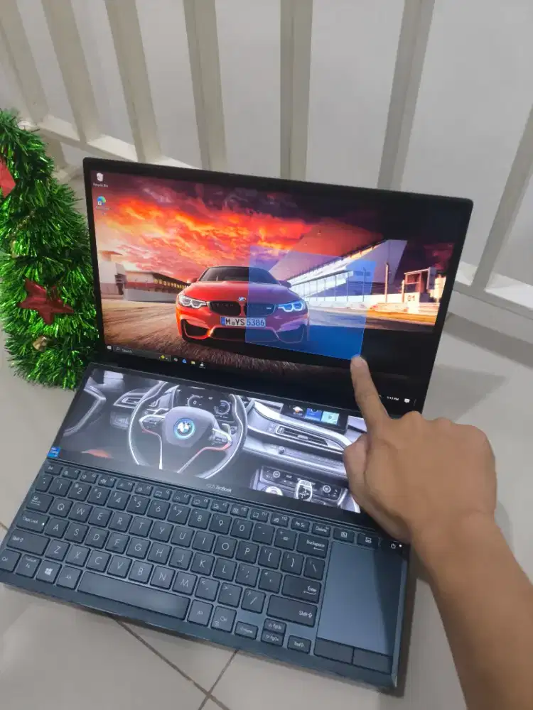 Laptop Asus zenbook pro duo i7gen 11 Nvidia touchscreen