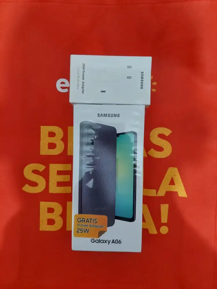 SAMSUNG A06 4/64 BARU SEGEL RESMI