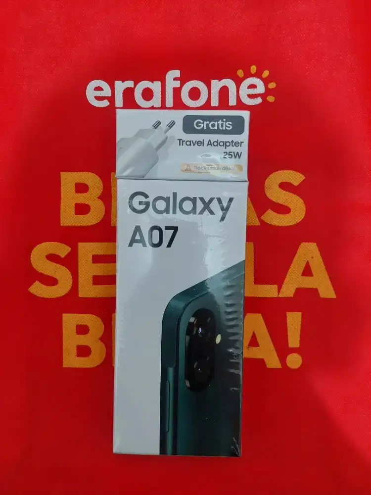 SAMSUNG A07 4/128 NEW SEGEL RESMI