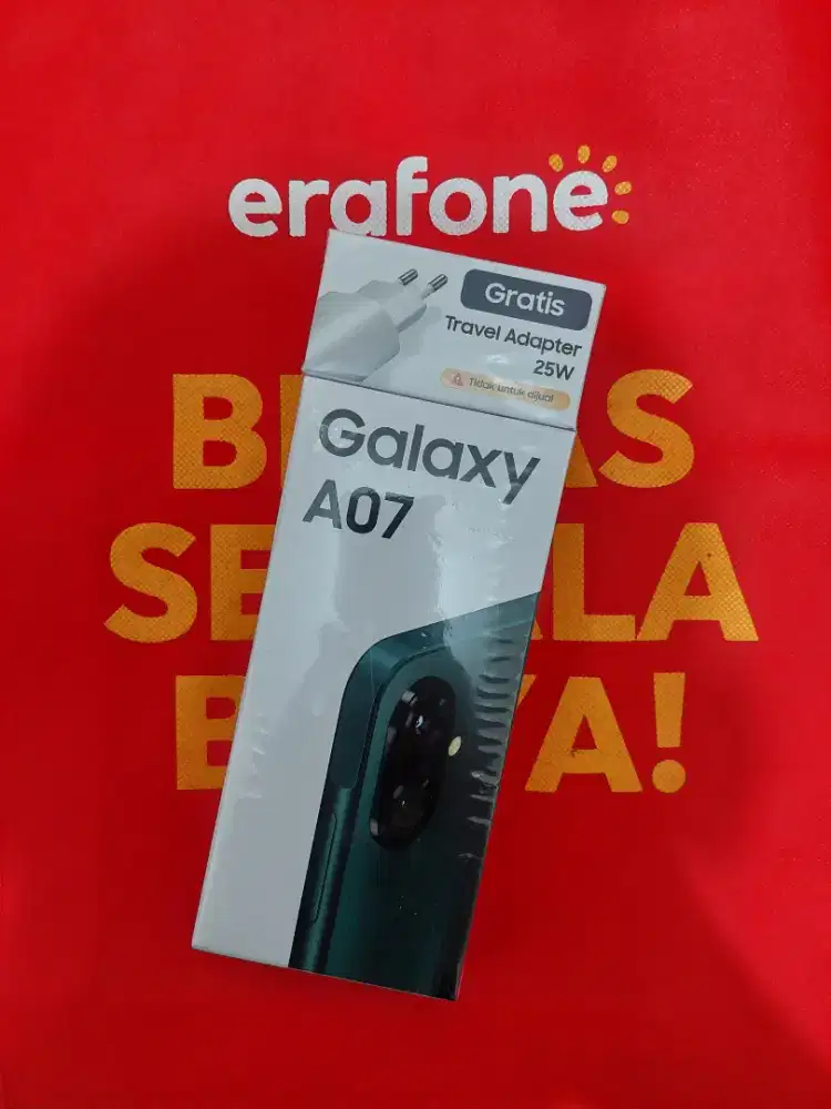 SAMSUNG A07 4/128 NEW SEGEL RESMI