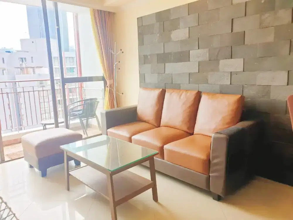 DiJual Murah Apartemen Taman Rasuna 2BR Fully Furnished.