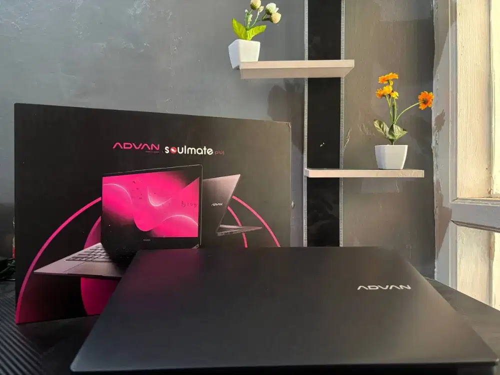 Advan Soulmate PLUS Ryzen 5 3500u Fullset Masih Garansi
