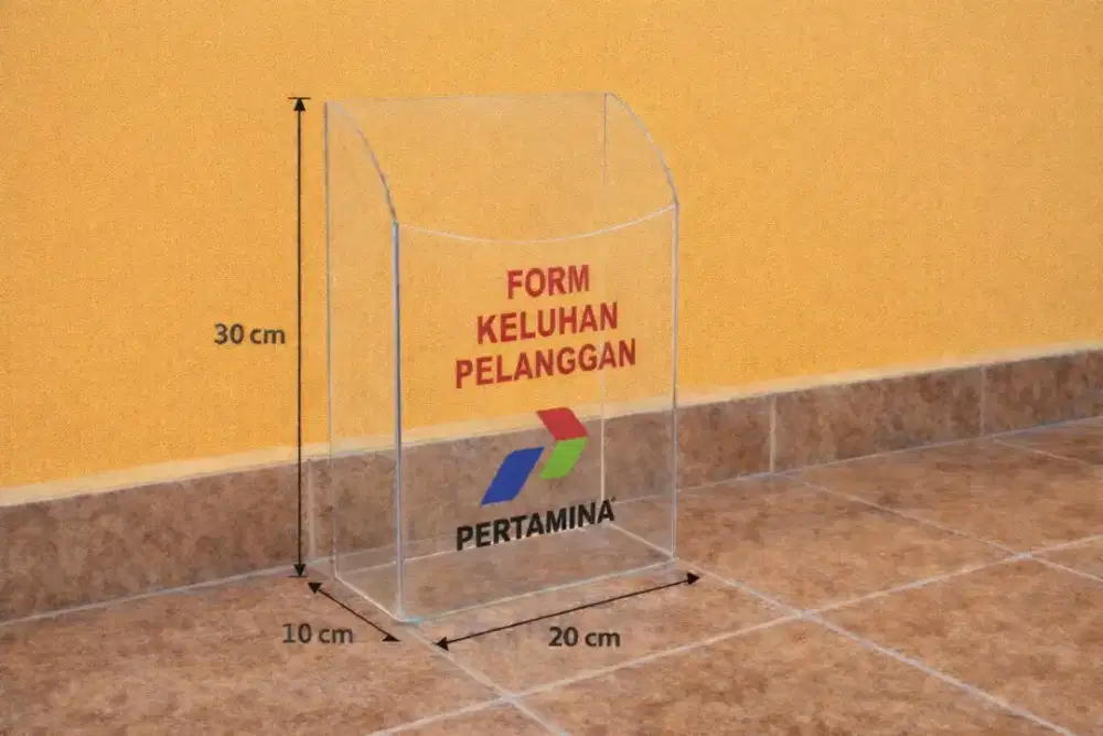 Kotak Saran SPBU Standar Resmi Pertamina