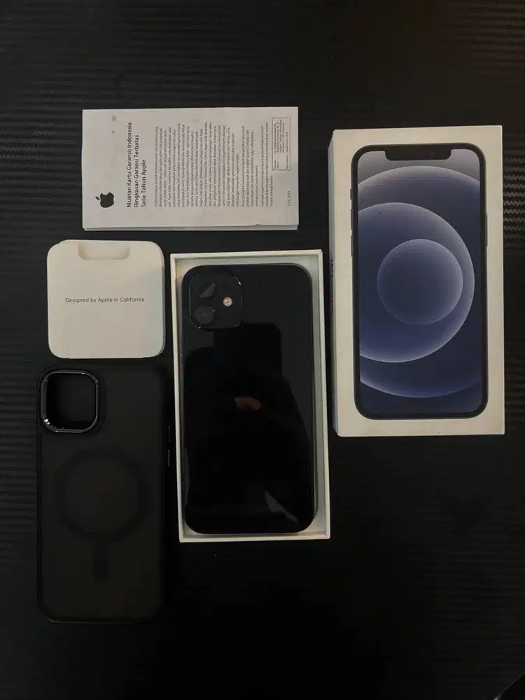 Apple Iphone 12 Black 128GB  Ibox Fullset