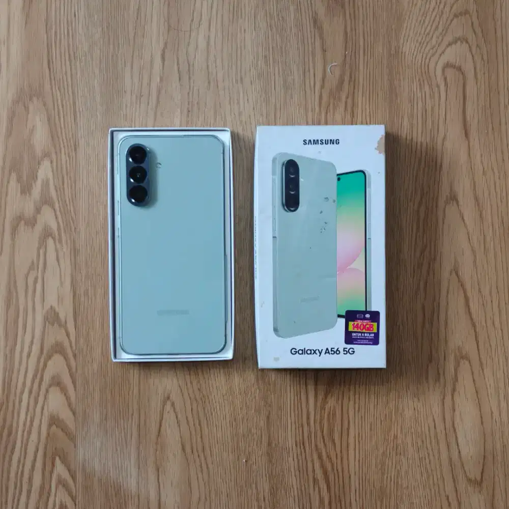 Samsung A56 5G 8/256GB Fullset Mulus Pemakaian