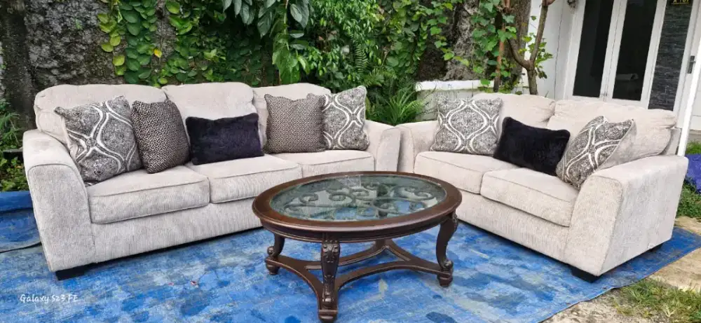 Sofa Ashley USA 32 Set Meja Asli Istimewa