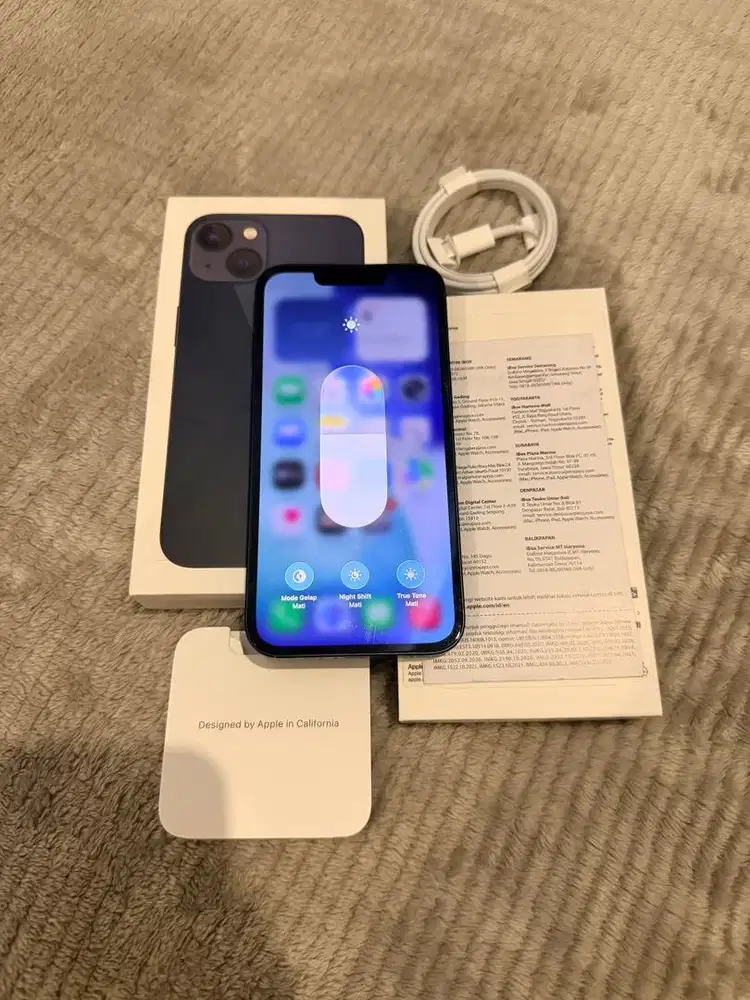 Dijual : Iphone 13 Black 128GB || Resmi Ibox (Ada Minus) Lengkap