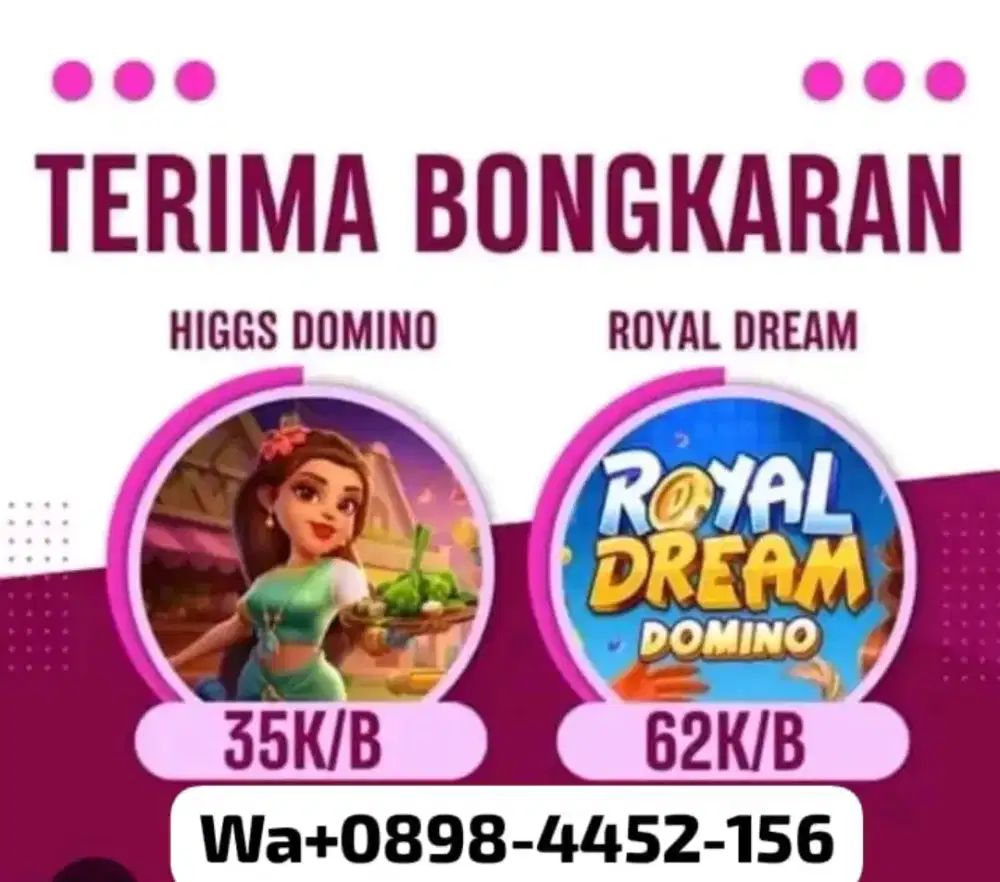 Ready chip dan nerima bongkaran hub wa +0898-4452-156