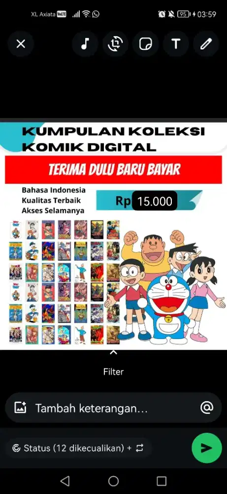 Komik lawas Digital G-drive ratusan judul & jilid