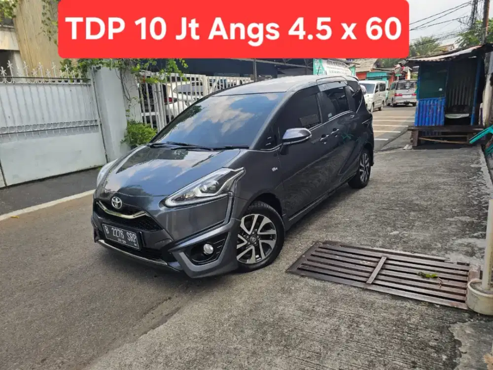 TDP 10 Jt Angs Termurah Sienta Q 2021 Abu Abu Matic Low Km Like New