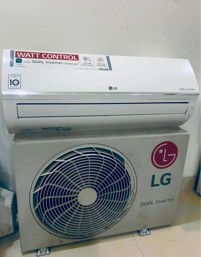 Ac LG dual inverter original istimewa 1/2pk