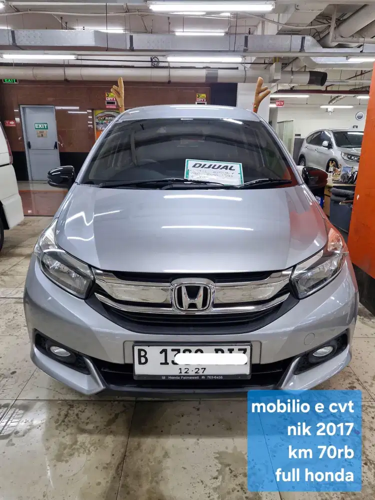 Honda Mobilio E CVT 2017 - Km Record - Siap Pakai - Mgk Kemayoran