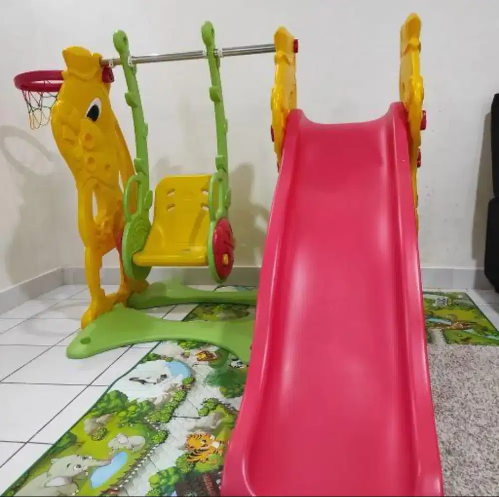 Perosotan Ayunan Labeille - Bunny Slide Swing & Grow Activity KC1008