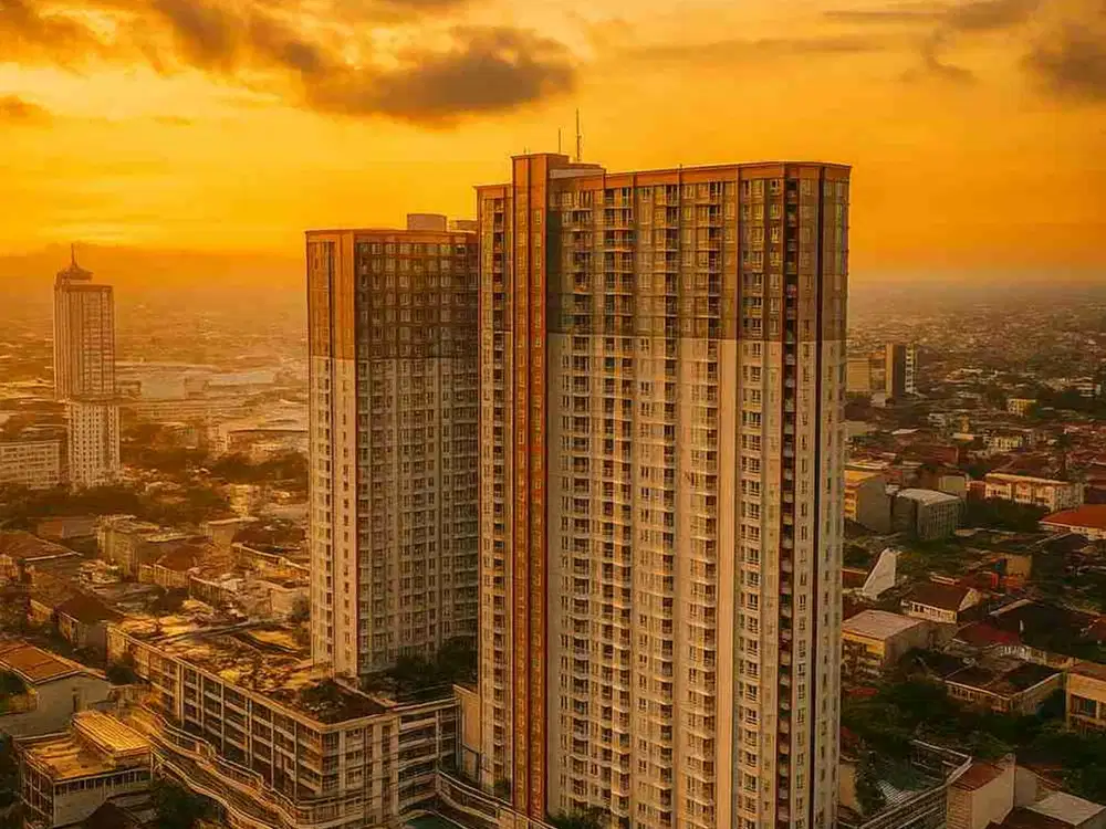 Dijual Apartemen Vida View Type 2 Kamar Full Perabot, Bebas Ribet