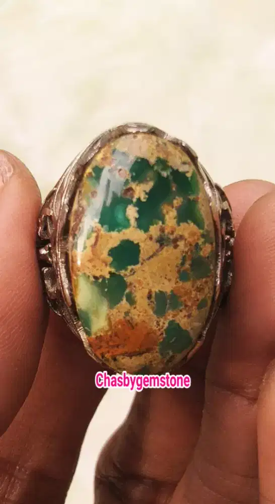 Batu Pirus Persia serat emas Matrix-Pirus Persia serat kura urat emas