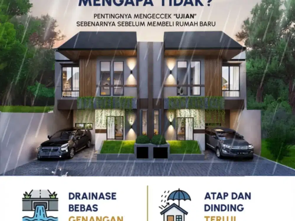 Rumah Mewah 2 Lantai Di Rempoa Ciputat Dekat Tol dan MRT Lebak Bulus