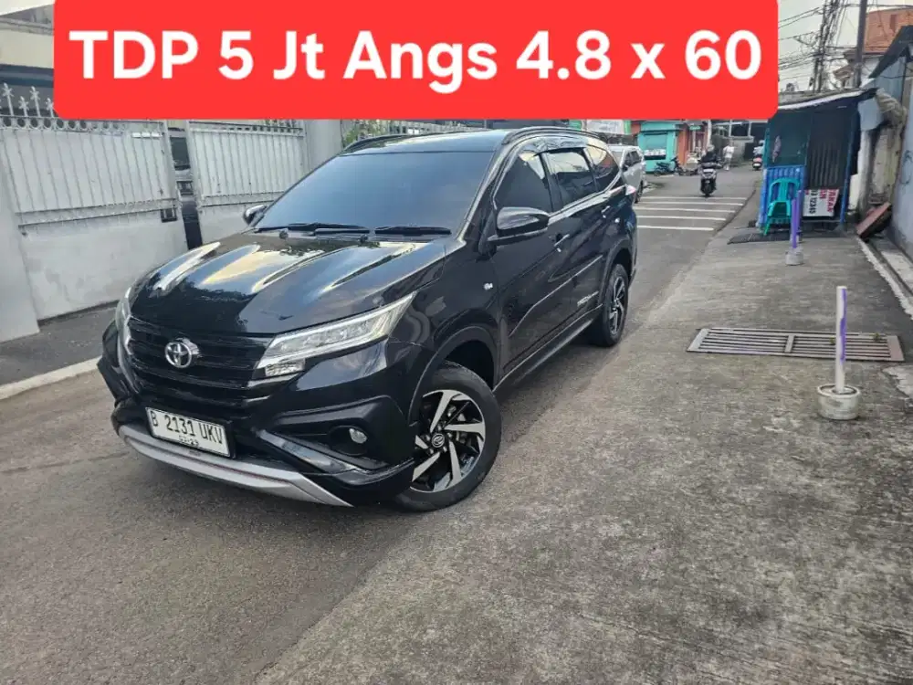 TDP 5Jt Angs Termurah All New Rush TRD Sportivo 2019 Matic Hitam LowKm