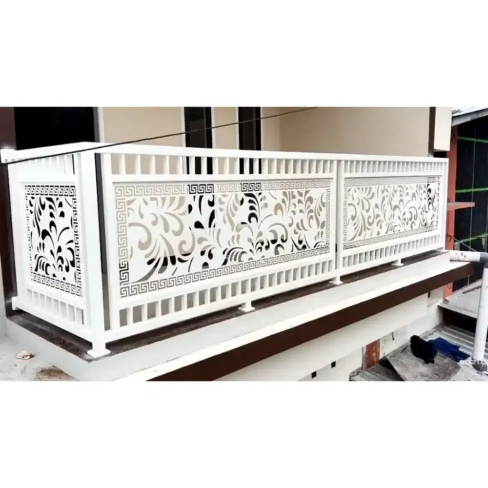 Railing balkon cutting pagar cutting minimalis