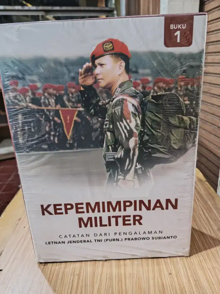 Buku pelatihan militer prabowo