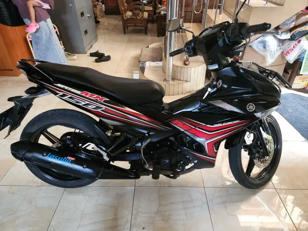 Mx 150cc hitam 2016 gbm bisa tunai atau kredit
